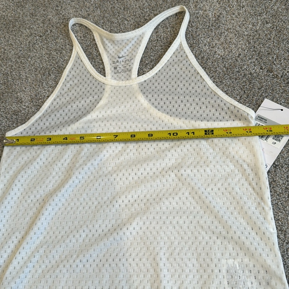 NWT Nike Mesh Racerback Tank Top - Picture 6 of 8
